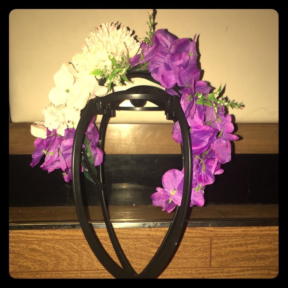 Handmade flower crown